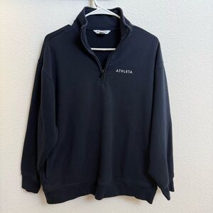 Athleta quarter zip sweatshirt